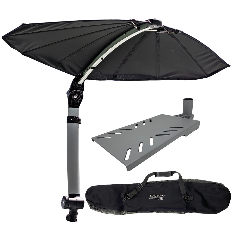 TACO ShadeFin Mini wBlack Fabric Bag Swivel Seat Mount Kit