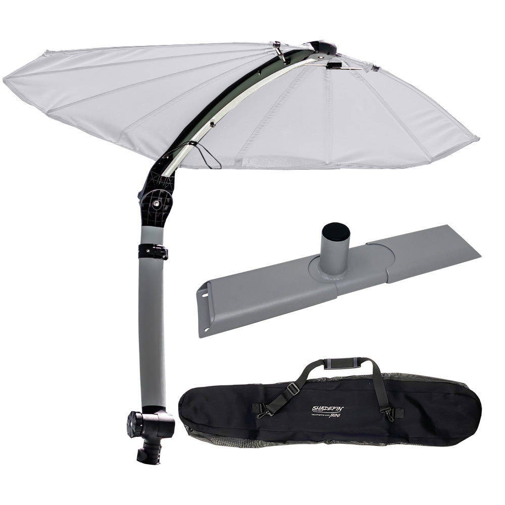 TACO ShadeFin Mini wWhite Fabric Bag Kayak Mount Kit