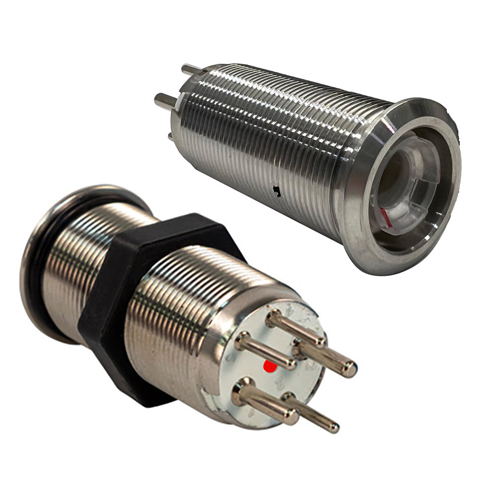 Bluewater 19mm Inrush Push Button Switch Off/On