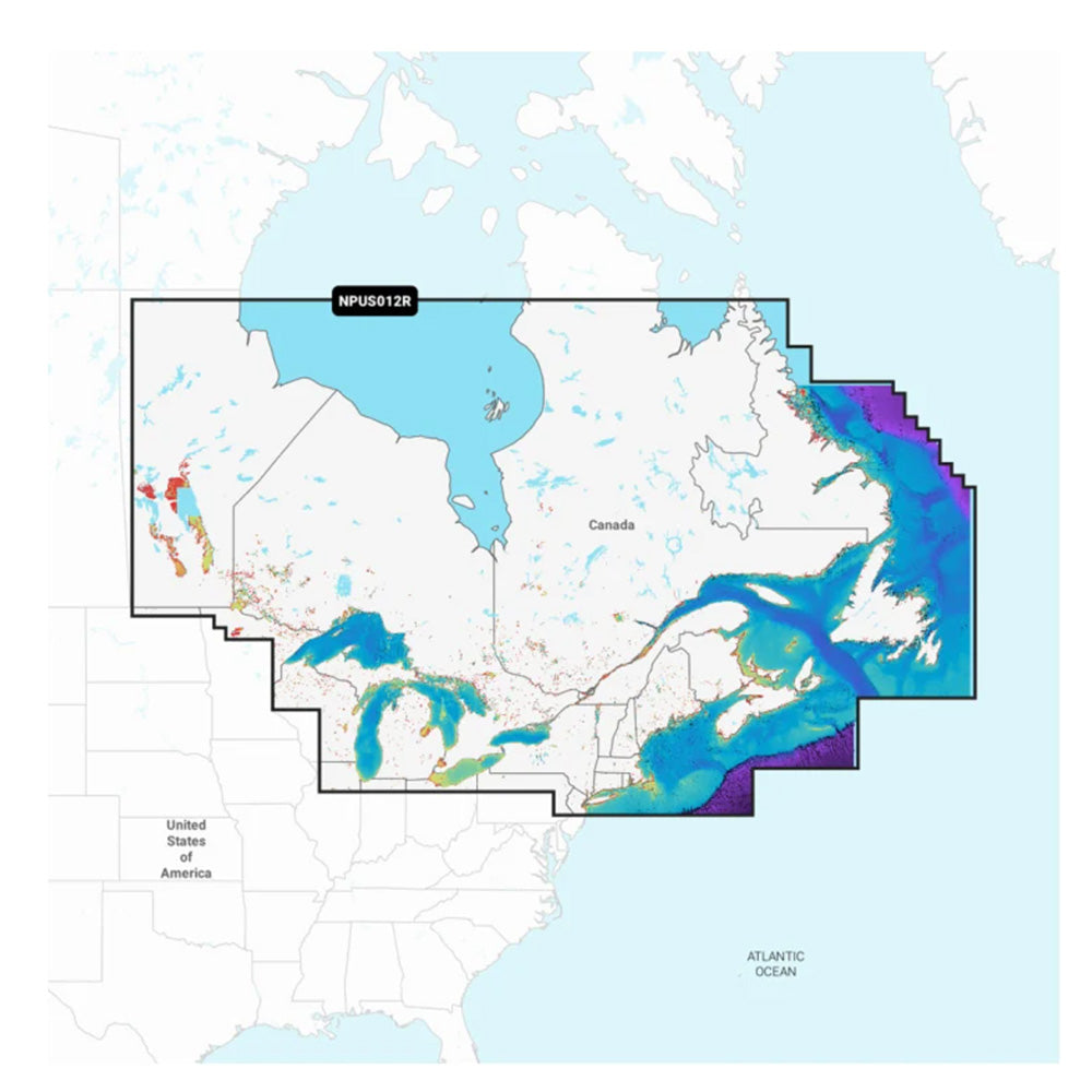 Navionics Platinum NPUS012R Canada East Great Lakes
