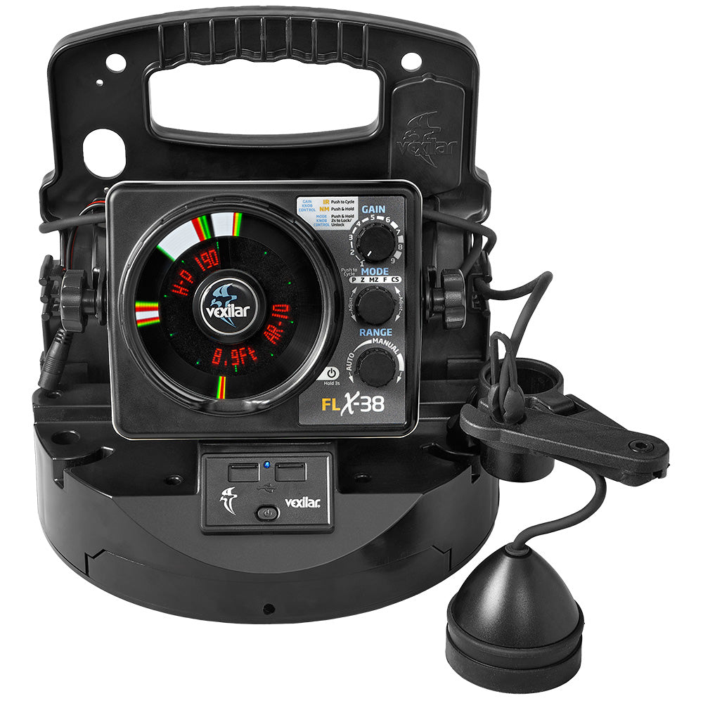 Vexilar FLX-38 BB Pro Pack Elite w/Broad Band Ice Ducer