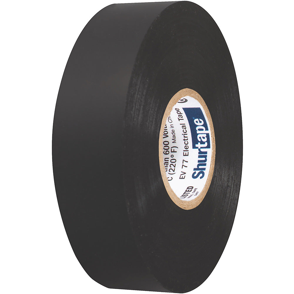 Shurtape EV 077B Professional Grade Black Electrical Tape