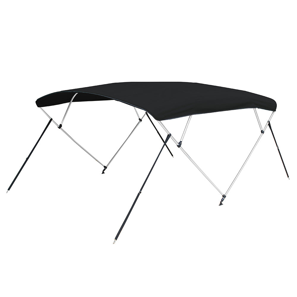 Carver 3 Bow 5481U Bimini Top with Boot Black Acrylic