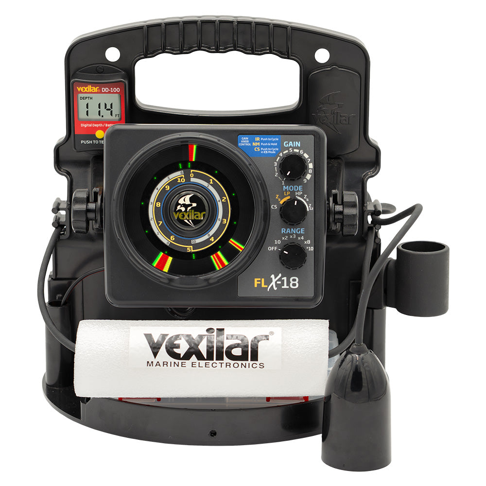 FLX-18 Pro Pack II Fishing System with 12 Degree Ice-Ducer