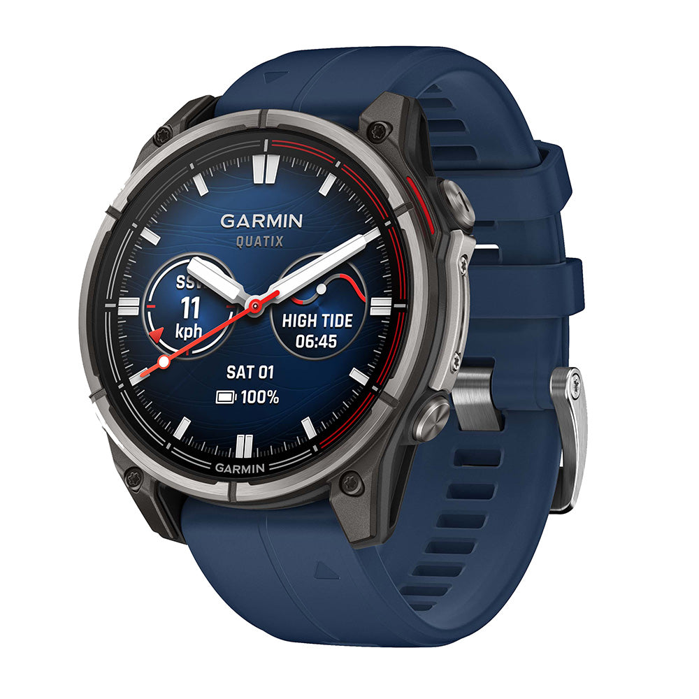 Garmin quatix 8 - 47mm AMOLED Marine GPS Smartwatch