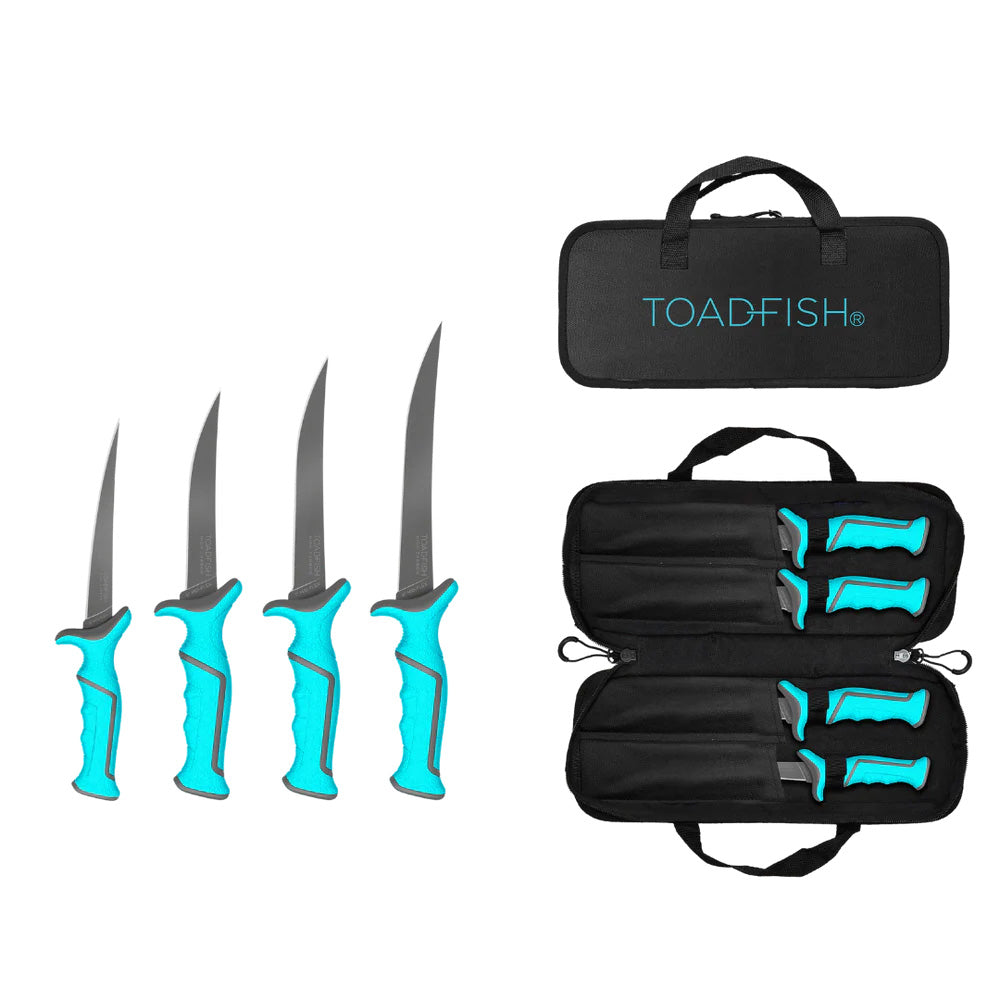 Toadfish Fixed Filet Knife Set