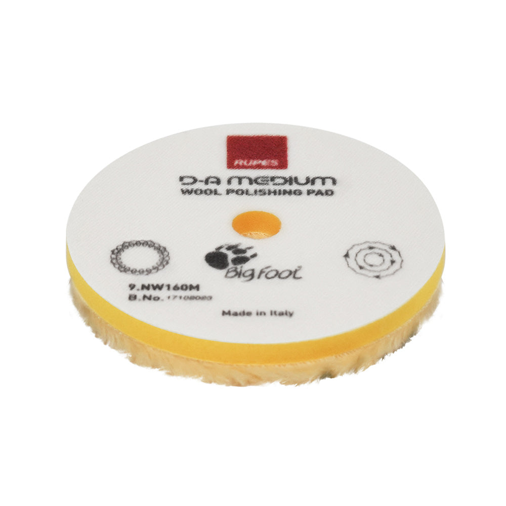 RUPES D-A Medium Wool Polishing Pad