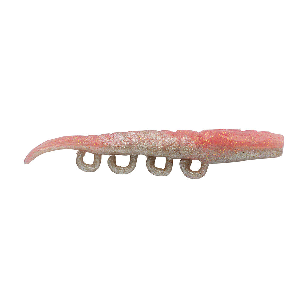 Berkley Gulp Saltwater Turbo Shrimp 4" Flamingo Chrome