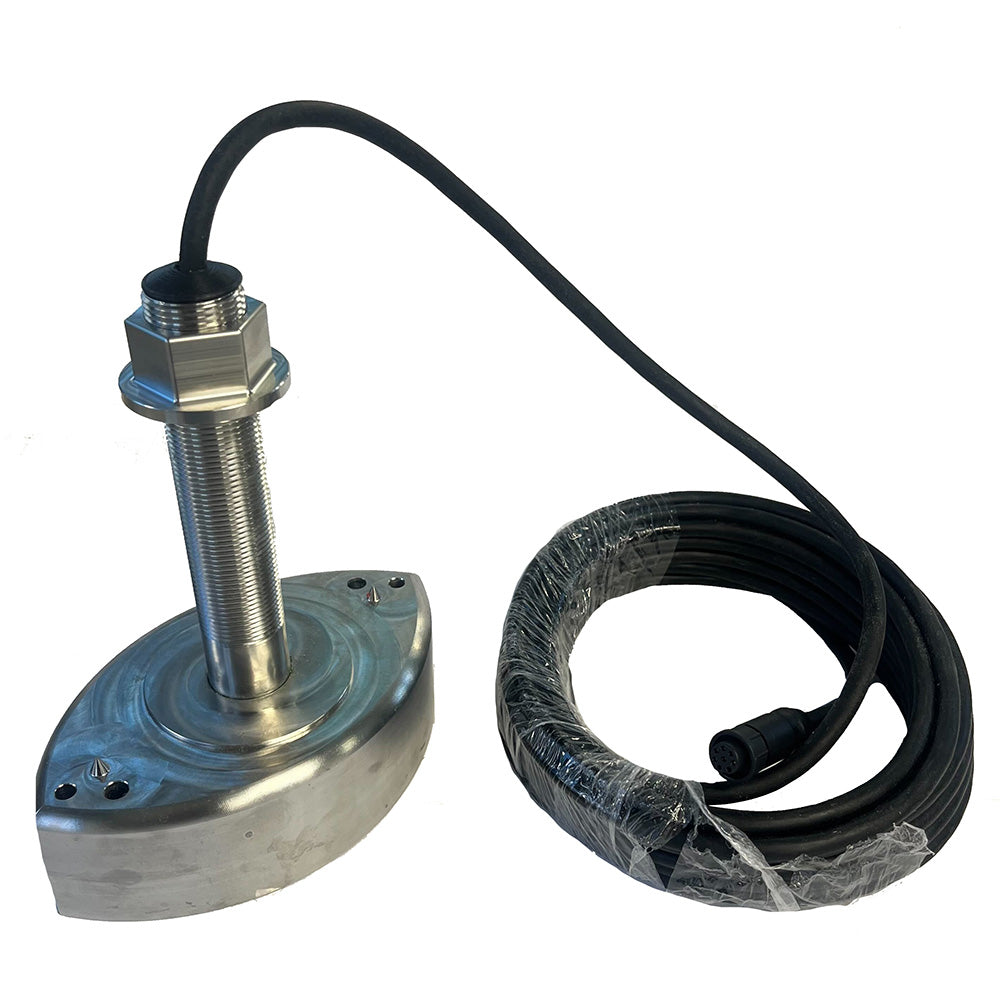 Echonautics ST180D 1kW Thru-Hull Stainless Steel Transducer