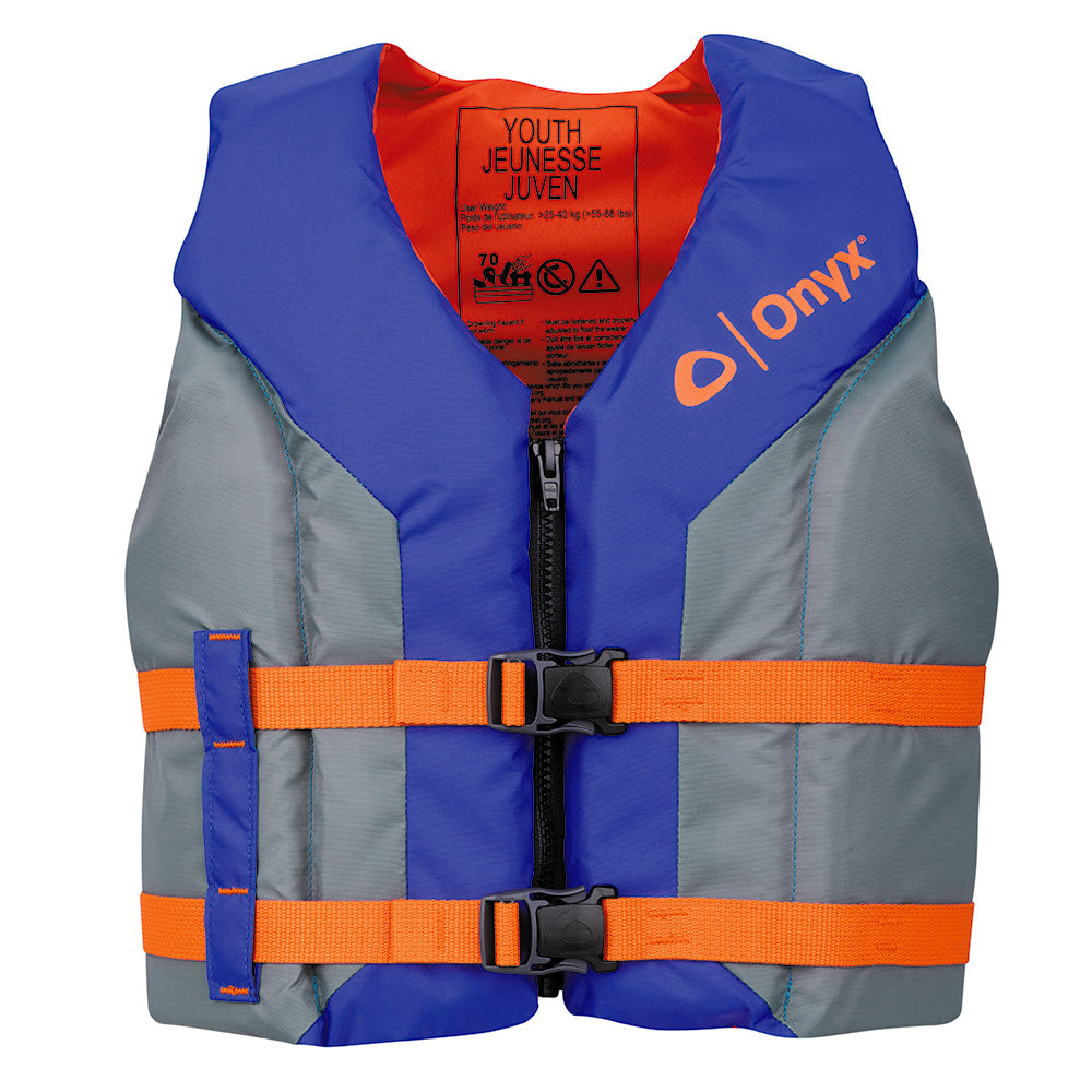 Onyx Shoal All Adventure Youth Life Jacket Blue 1