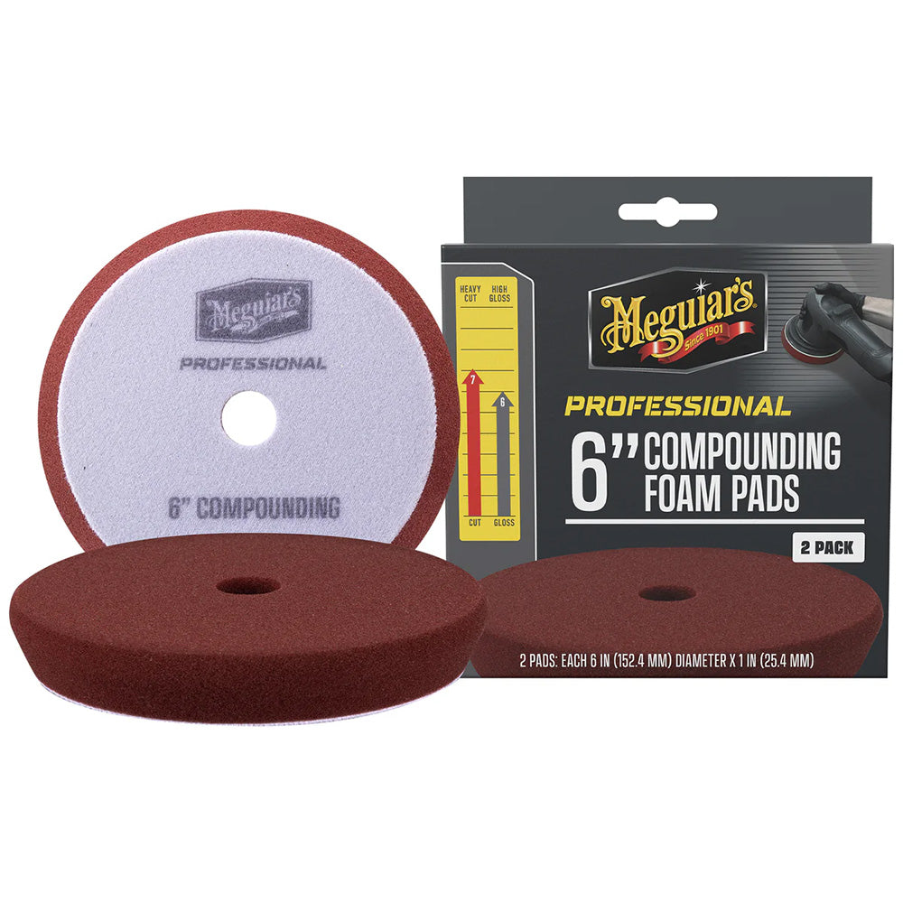 Meguiar's Professional 6" Compounding Foam Pads