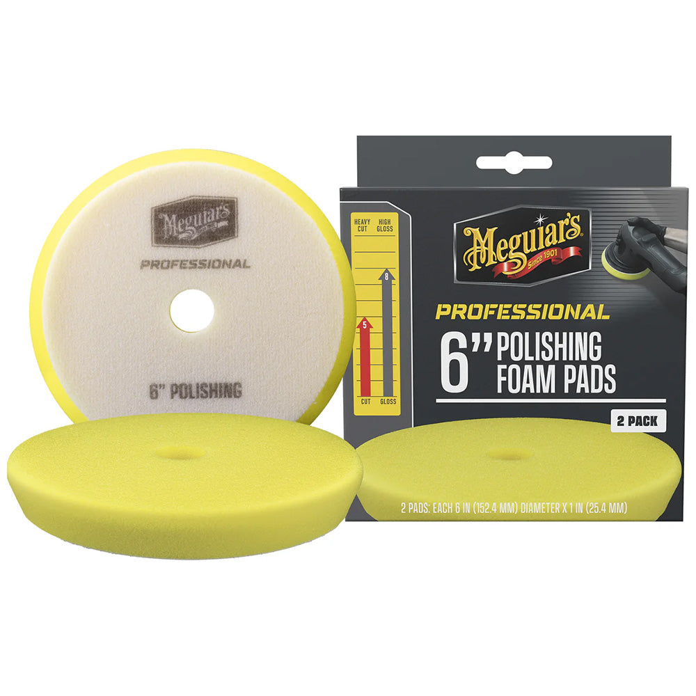 Meguiar's Professional 6" Polishing Foam Pads