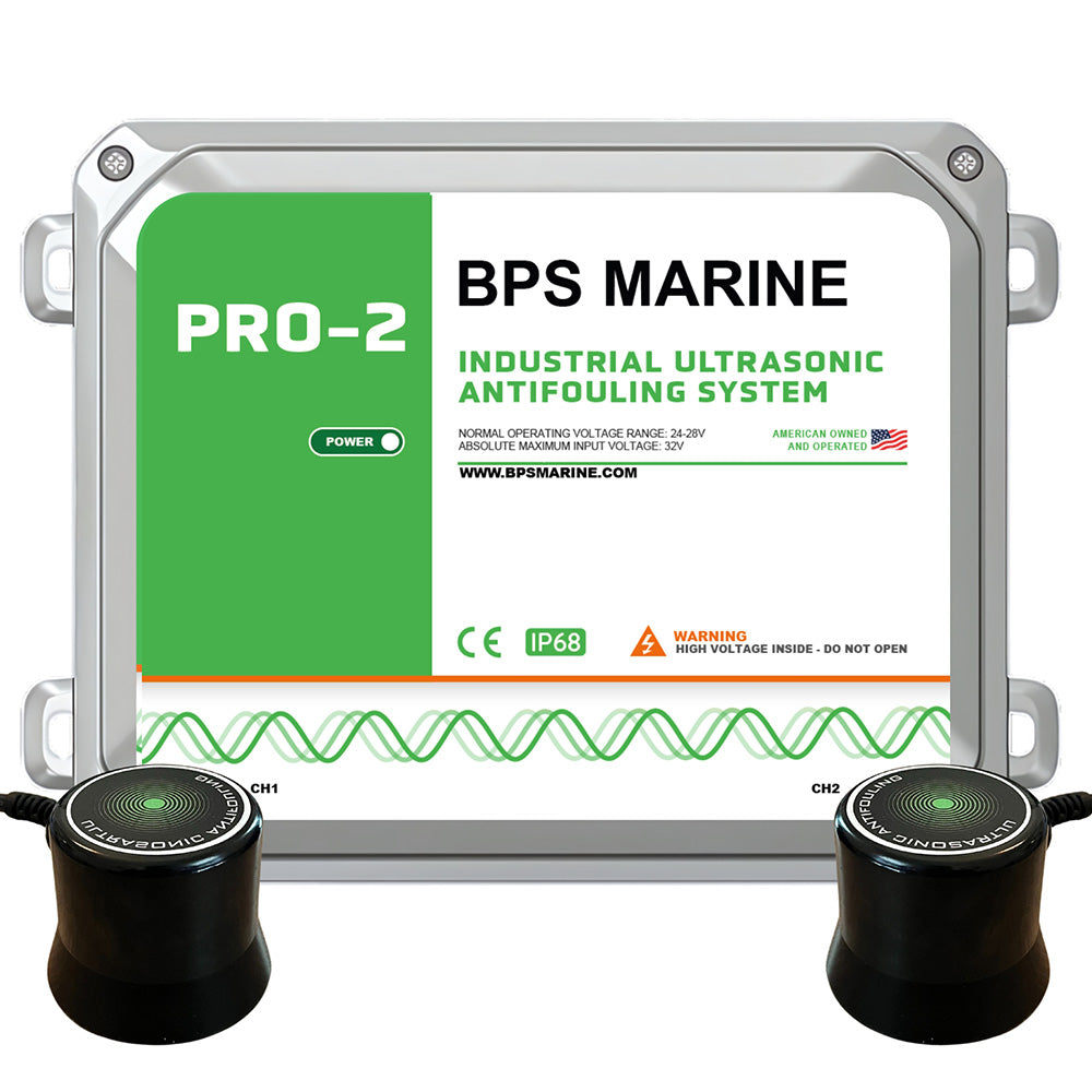 BPS Marine PRO-2 2-Transducer Ultrasonic Antifouling System