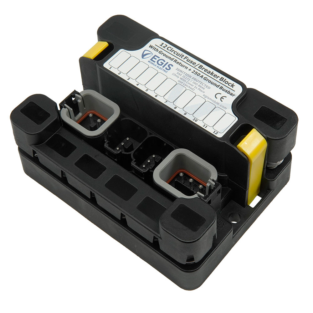 Egis MT Series 6+6 Sealed Fuse Block