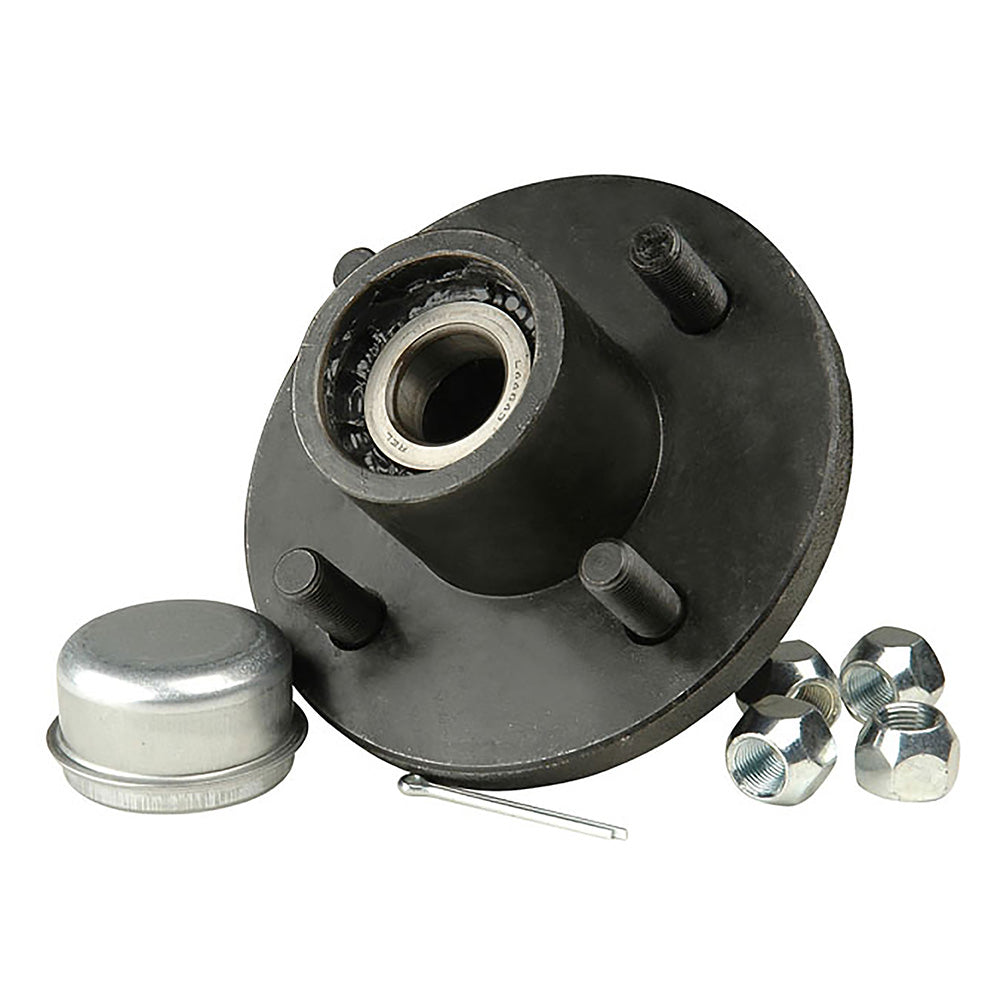 C.E. Smith Hub Kit 4x4" 1" Straight Spindle