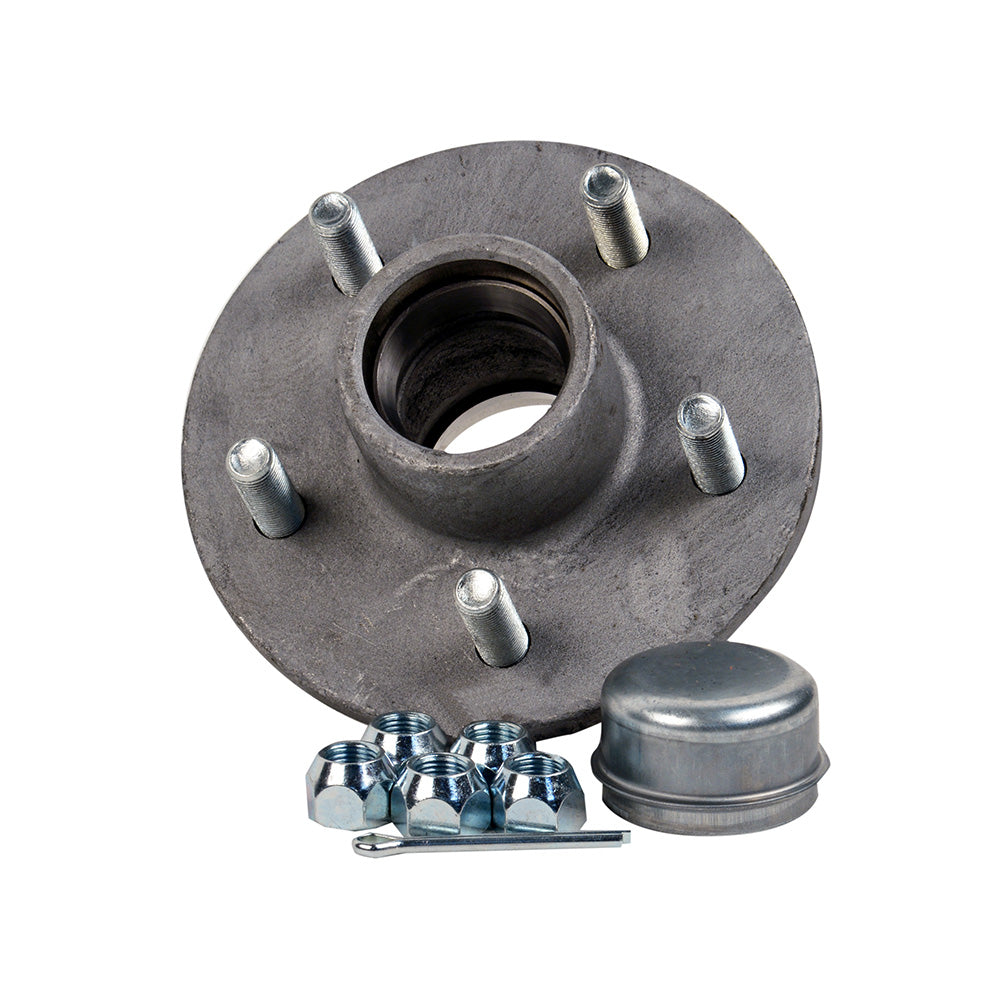 C.E. Smith Hub Kit 5x4 1/2" 1" Straight Spindle