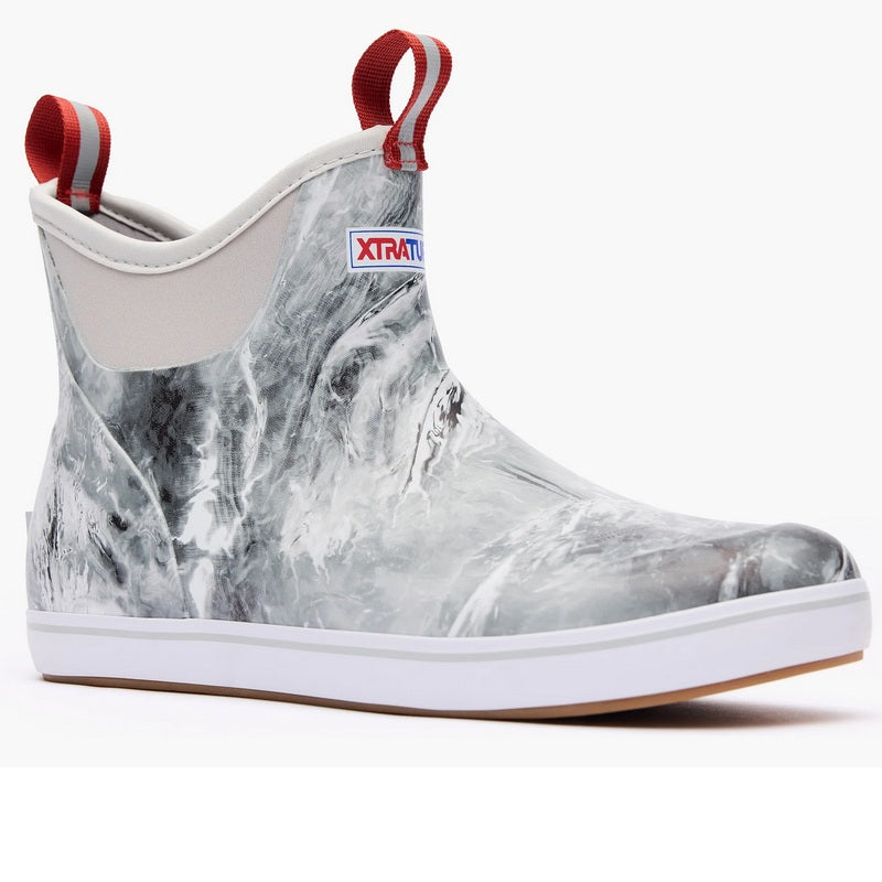 XTRATUF Men's Mossy Oak Elements Ankle Deck Boot