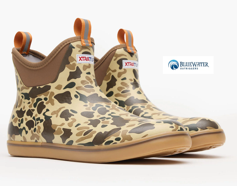 XTRATUF Men's 6" Ankle Deck Boot (Duck Camo)