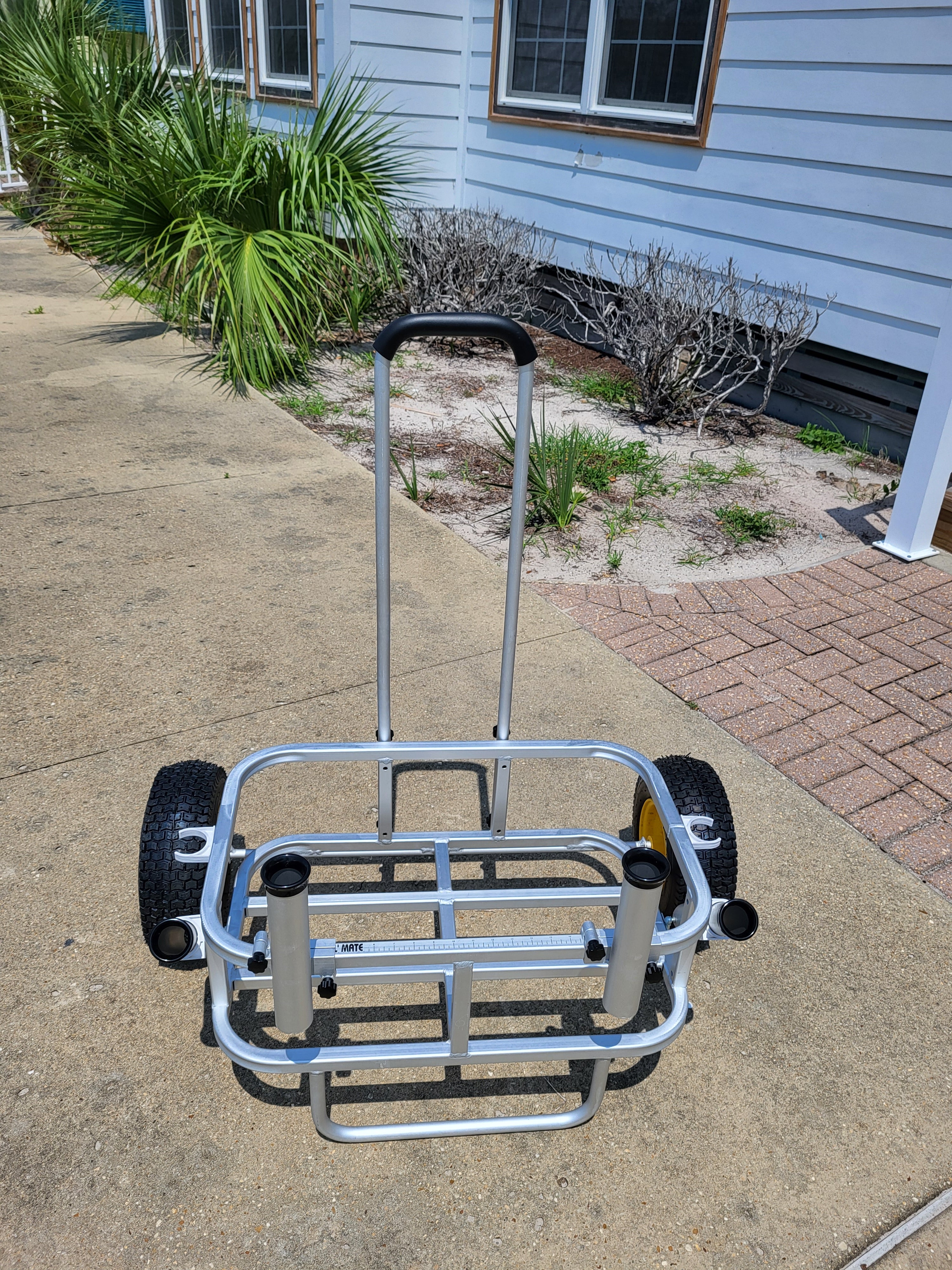 berkley fish cart tires and wheels Fish-N-Mate 808 Fishing Trolley w/Pier Tires