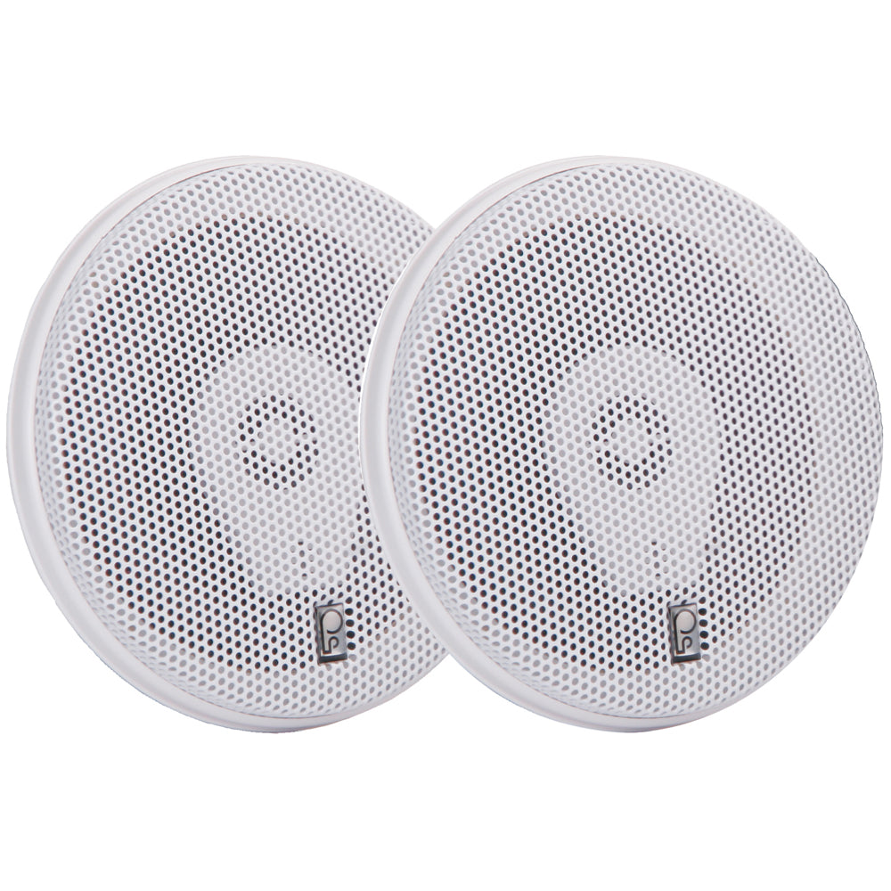 PolyPlanar MA8506 6 200 Watt Titanium Series Speakers White