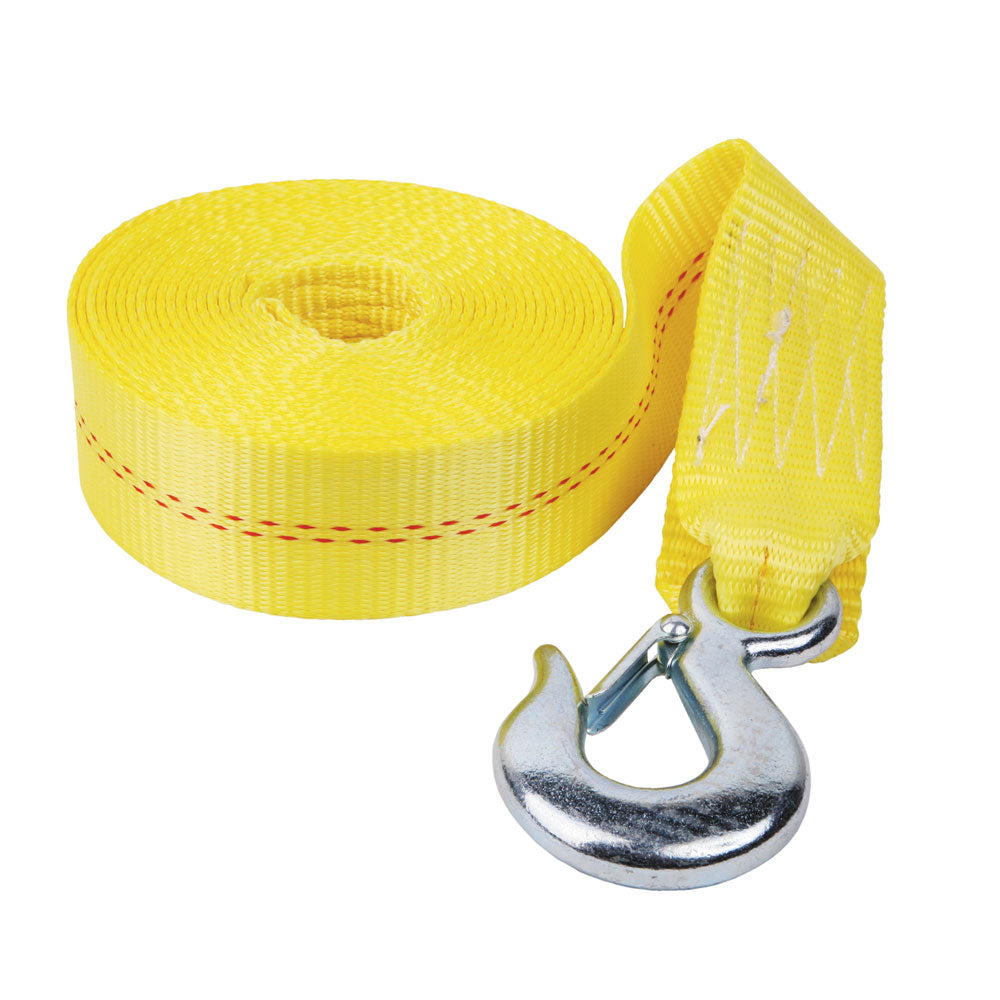 Fulton 2 x 20 Heavy Duty Winch Strap and Hook 4000 lbs Max Load
