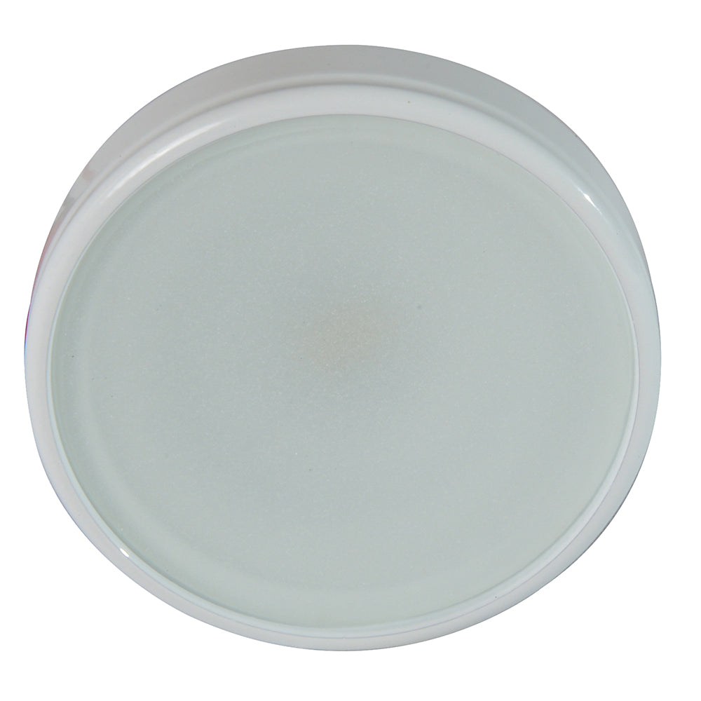 Lumitec Halo Flush Mount Down Light White Finish White NonDimming 112823