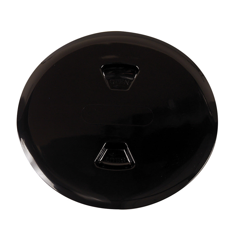 Beckson 5 TwistOut Deck Plate Black