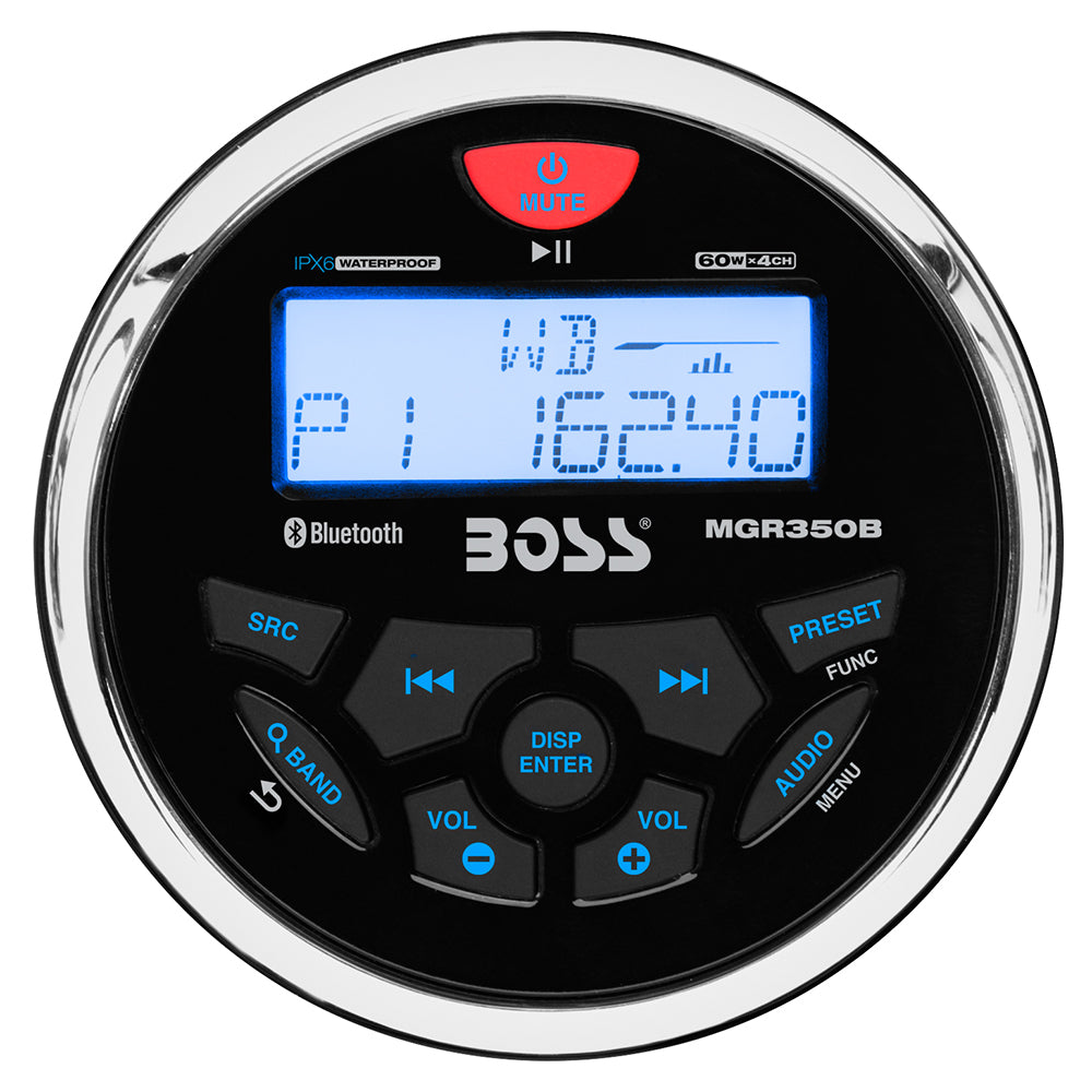 Boss Audio MGR350B Marine Stereo