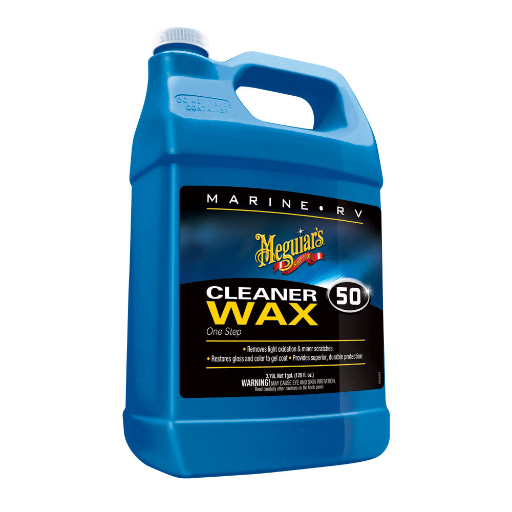 Meguiars 50 Boat RV Cleaner Wax Liquid 1 Gallon M5001
