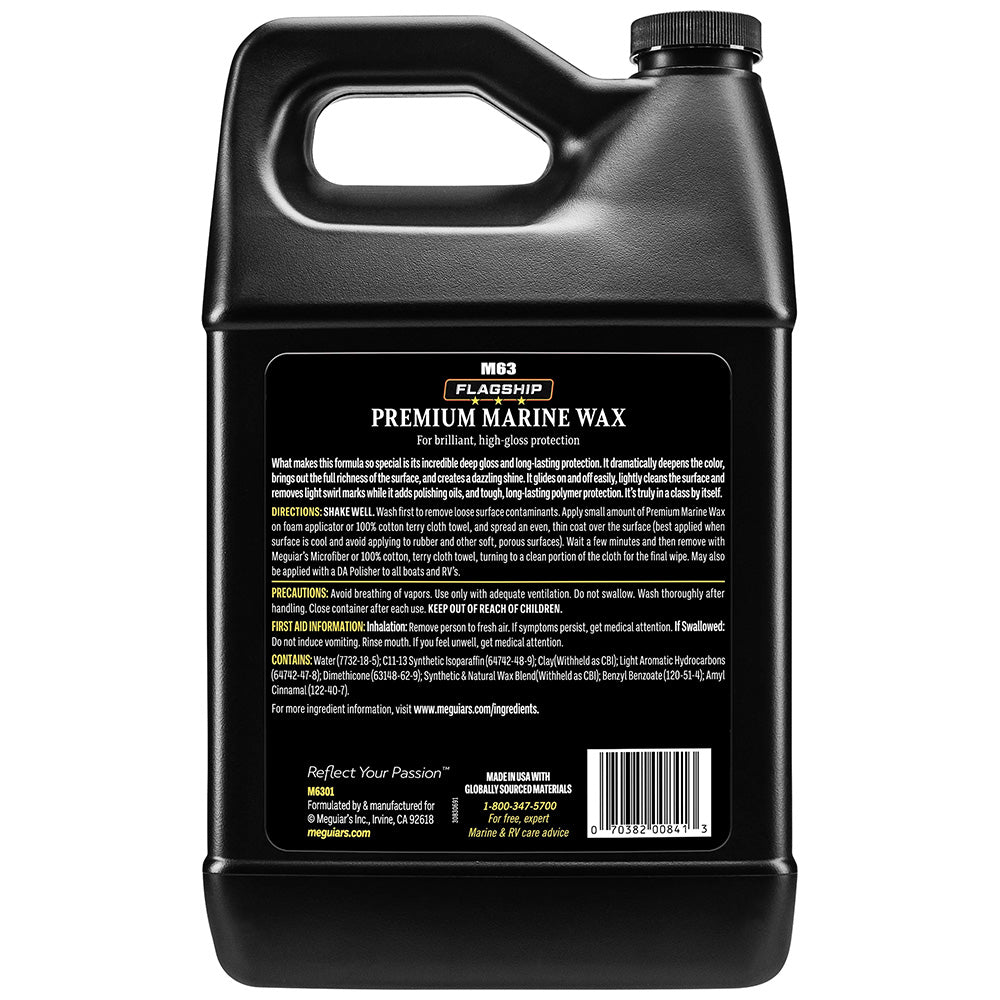Meguiars Flagship Premium Marine Wax 1 Gallon