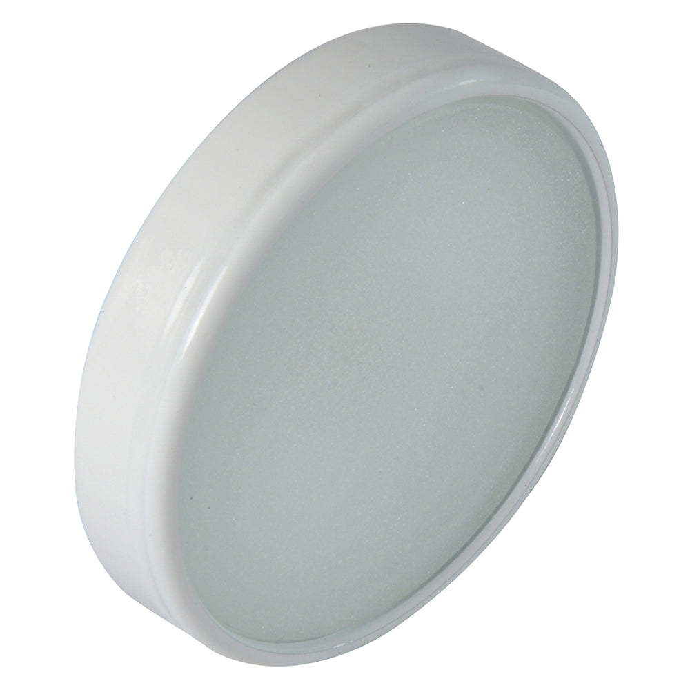 Lumitec Halo Flush Mount Down Light Spectrum RGBW White Housing 112827