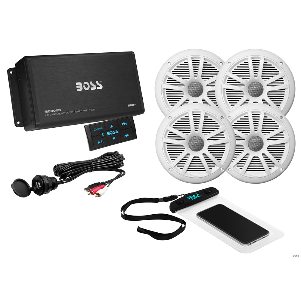 Boss Audio ASK904B64 4 Channel Amplifier