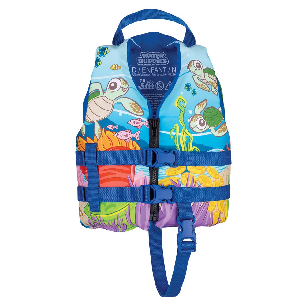 Full Throttle Water Buddies Vest Child 30-50lbs Turtle