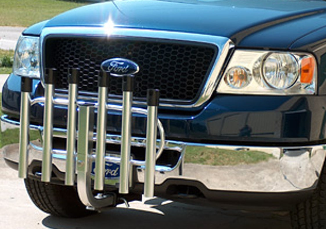 bumper mount fishing rod holders 6 Rod Holder Receiver Mount 457