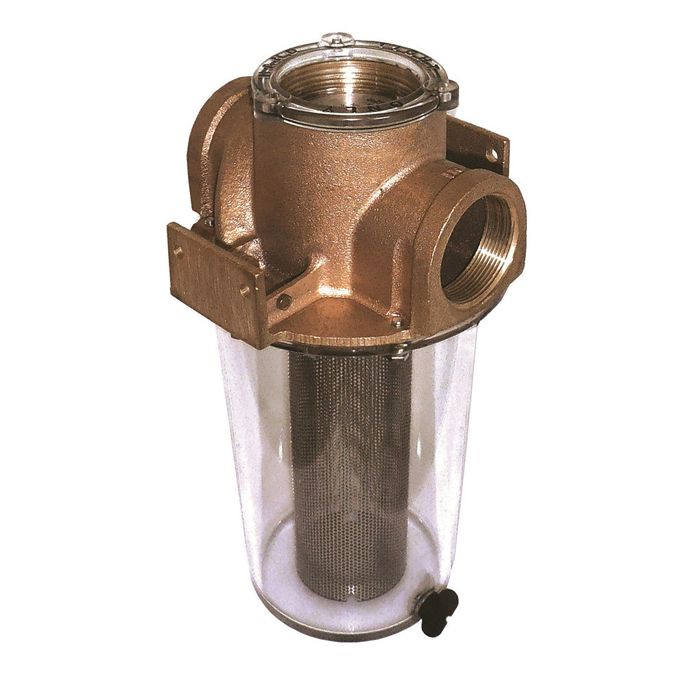 GROCO ARG1250 Series 114 Raw Water Strainer wStainless Steel Basket