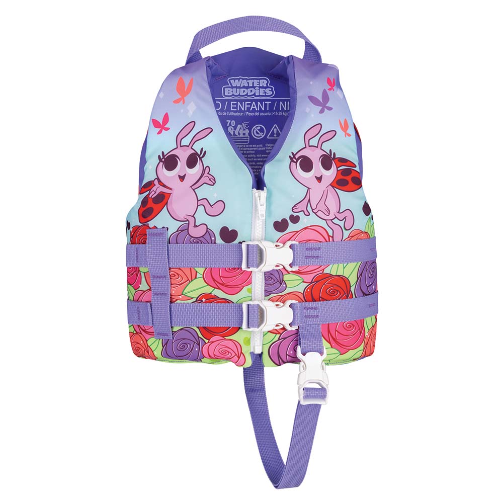 Full Throttle Water Buddies Life Vest Child 3050lbs Ladybug 1