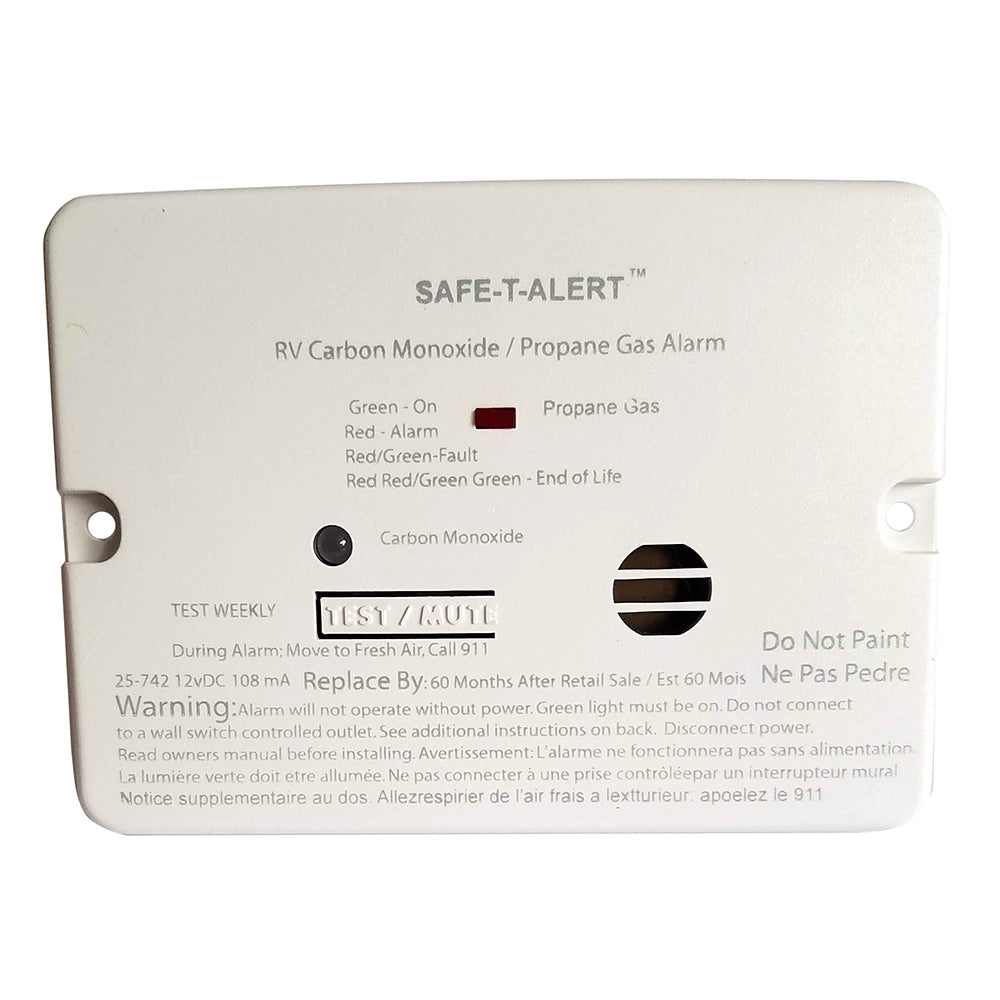 Safe-T-Alert Combo Carbon Monoxide Propane Alarm