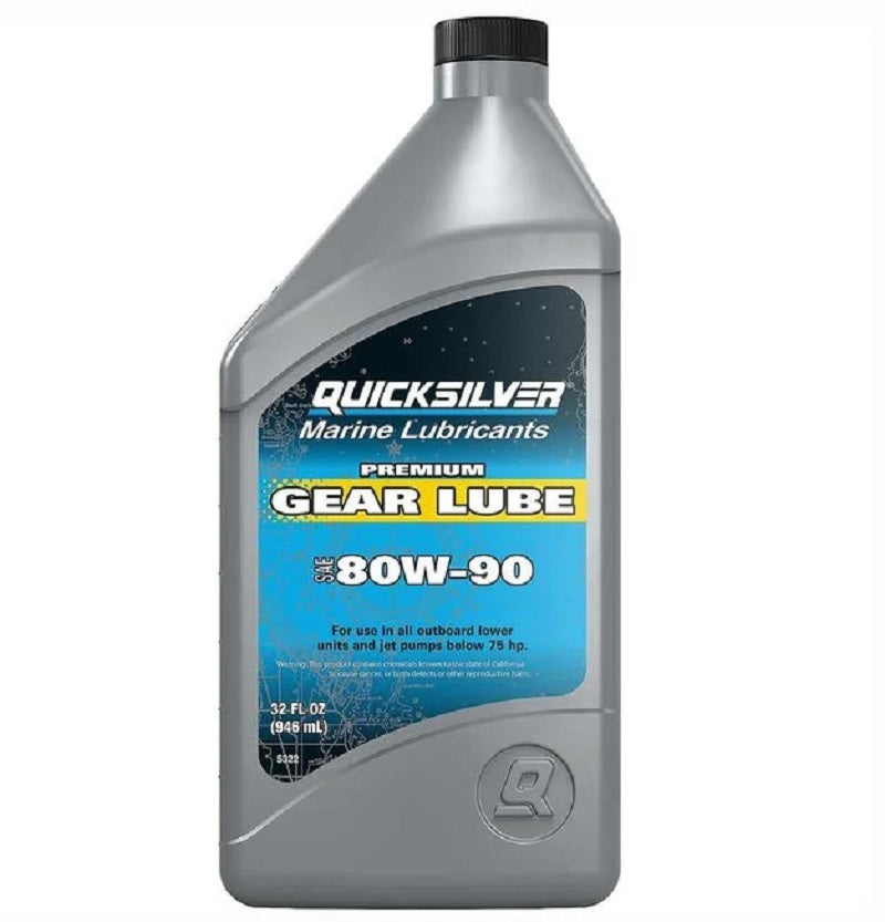 Quicksilver SAE 80W-90 Premium Gear Lube