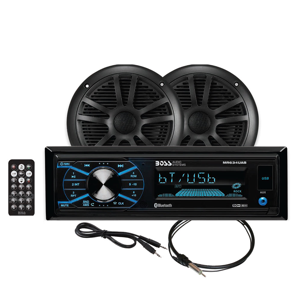Boss Audio MCBK634B6 Marine Stereo