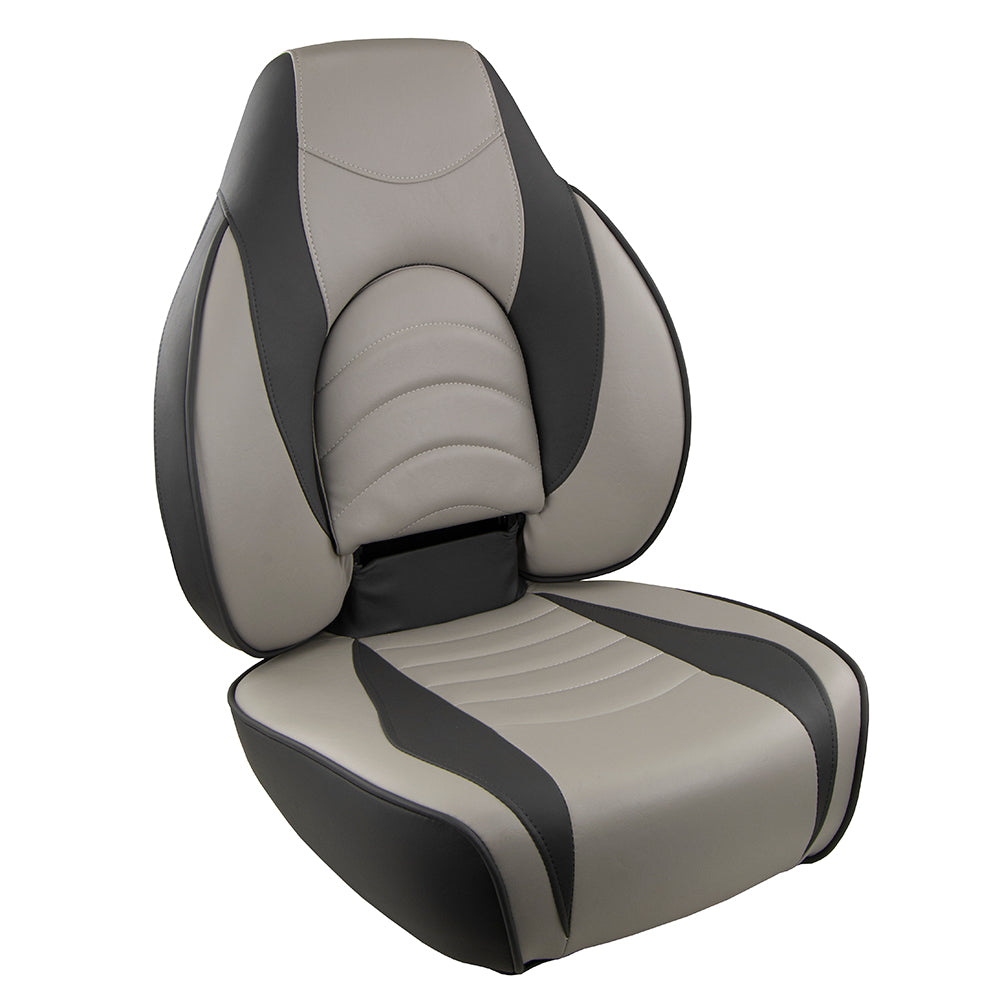 Springfield Fish Pro High Back Folding Seat Charcoal Grey