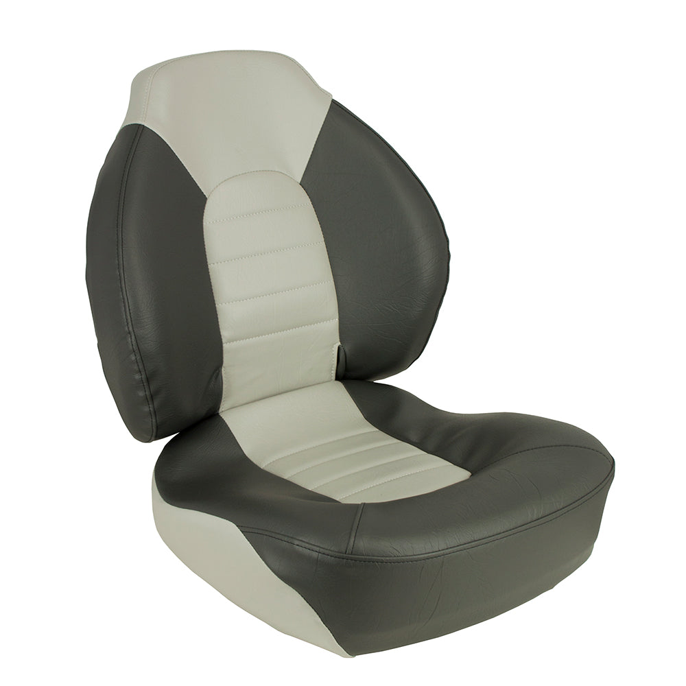 Springfield Fish Pro Mid Back Folding Seat Charcoal Grey