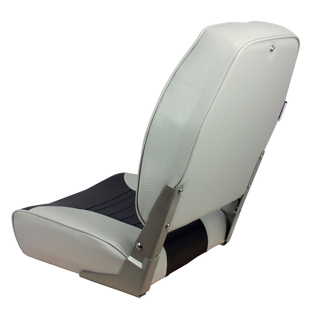 Springfield High Back MultiColor Folding Seat Grey Charcoal