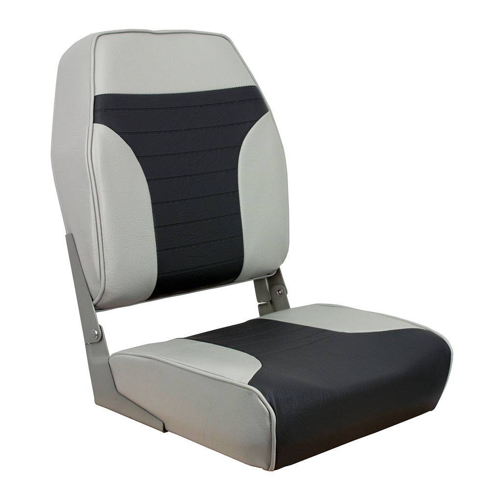 Springfield High Back MultiColor Folding Seat Grey Charcoal