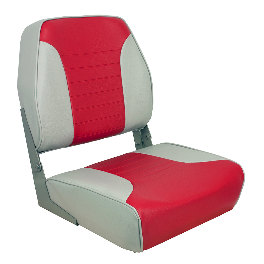 Springfield Economy MultiColor Folding Seat Grey Red