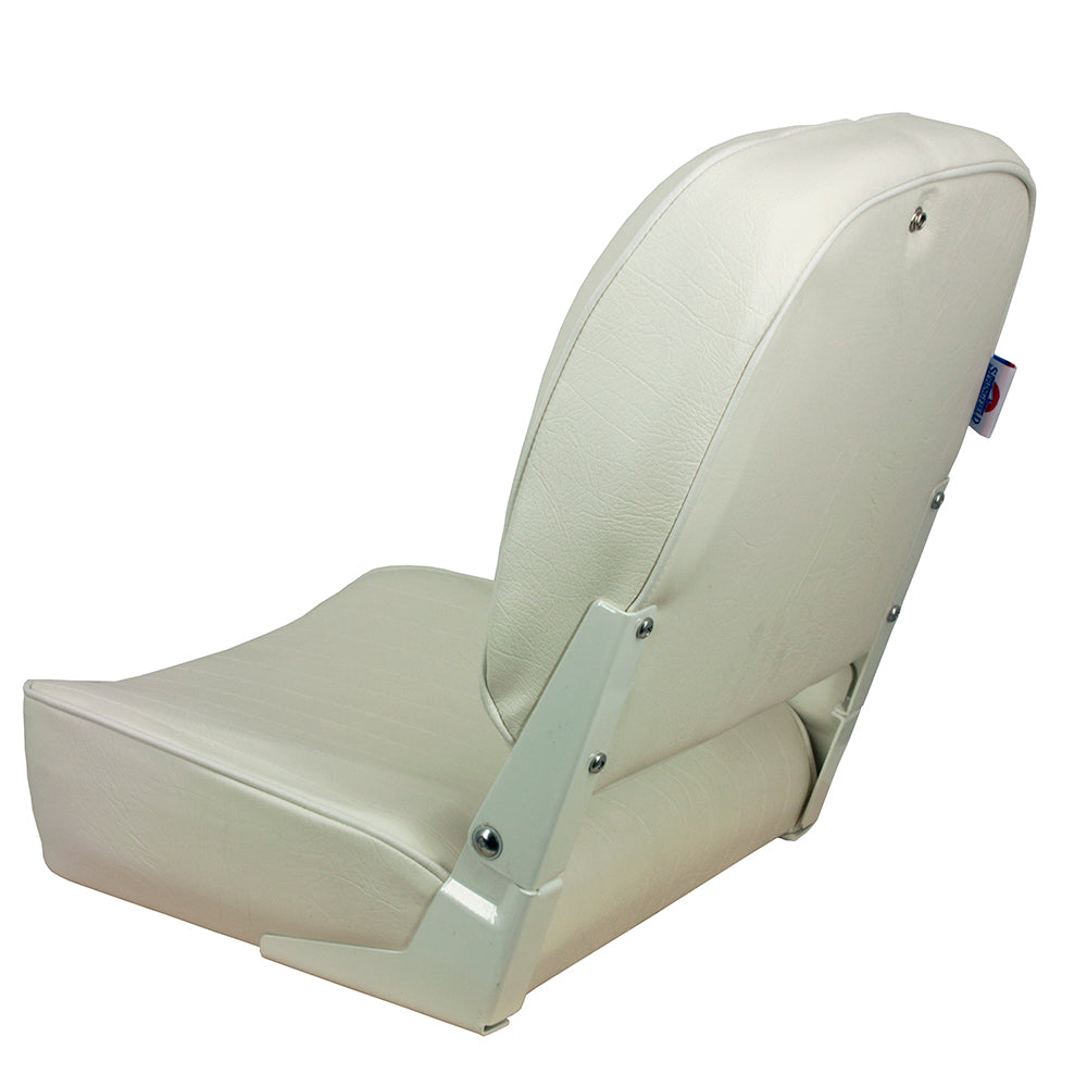 Springfield Economy Folding Seat White