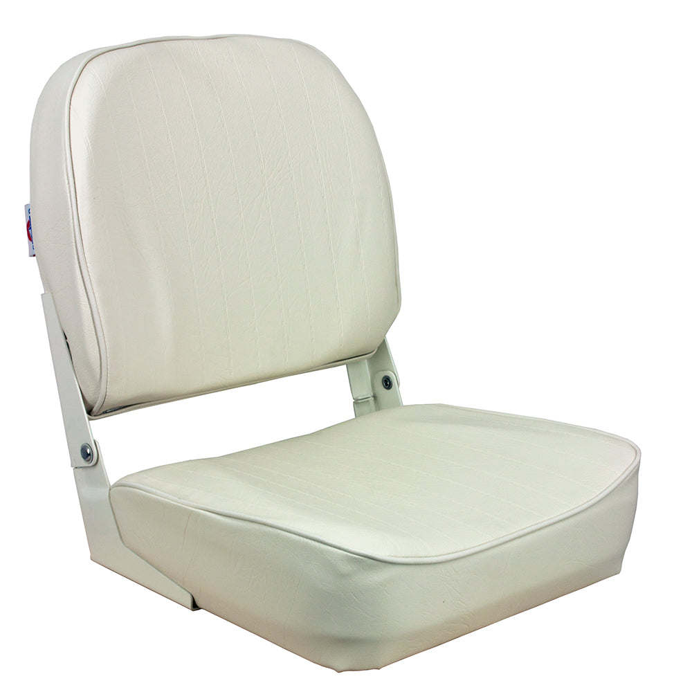 Springfield Economy Folding Seat White