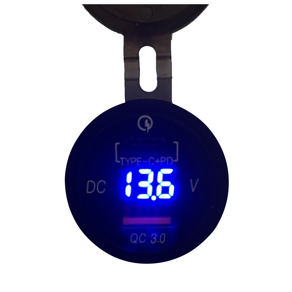PolyPlanar Panel Mount USB Charging Ports 12V
