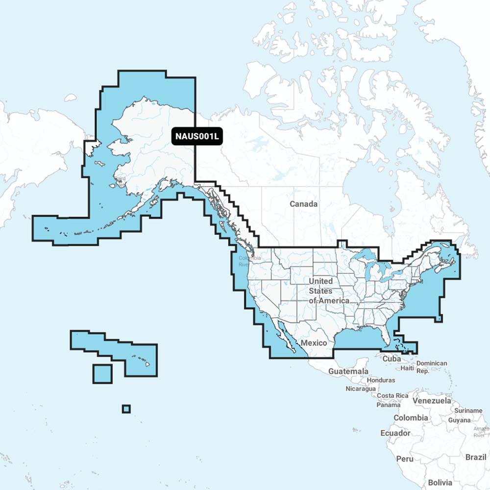 Navionics NAUS001L - U.S. Coastal Canada