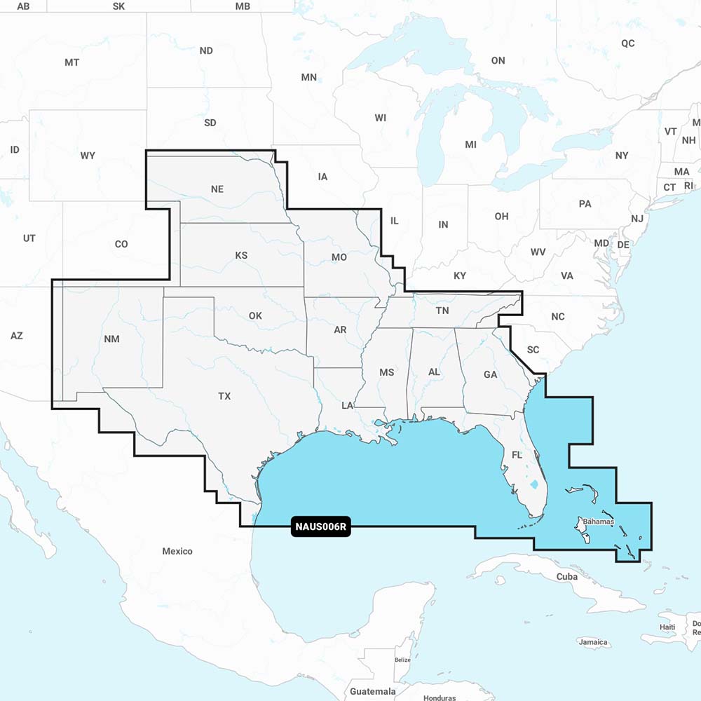 Navionics NAUS006R - U.S. South