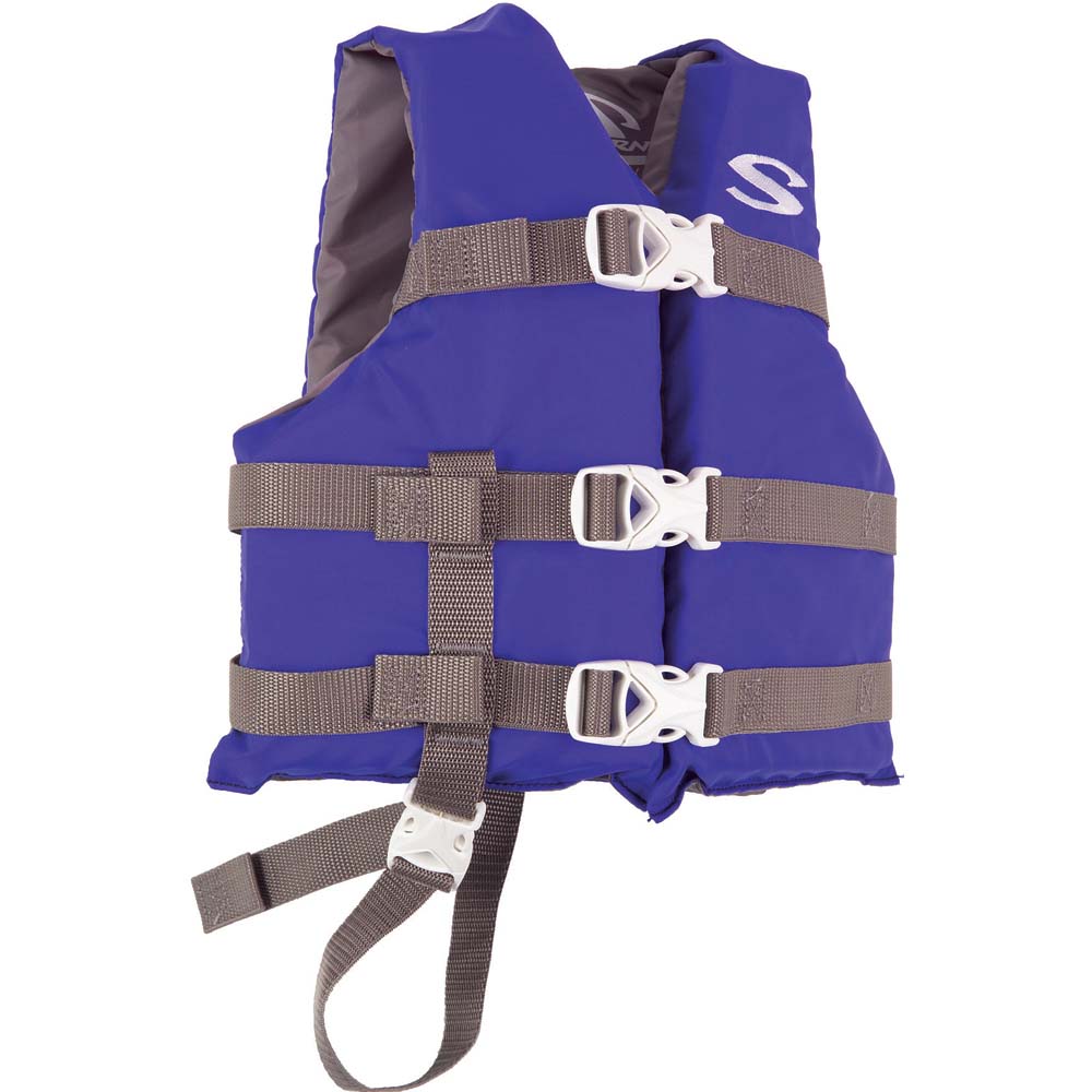 Stearns Classic Series Child Life Jacket 30/50lbs Blue/Grey 2159358